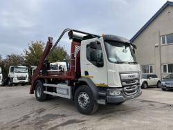 Euro 6, 18T, DAF LF 260, AJK SLK12-T Skip Loader