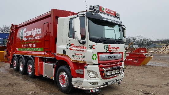 Cartwrights improves round efficiency and reduces carbon footprint with MOL VDK refuse truck