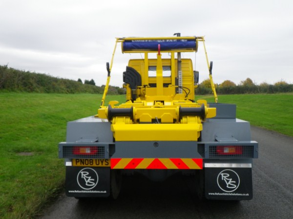 2008 Volvo FM, Telehoist TL22 Hooklift c/w Boughton Sheeting System 